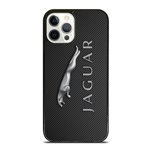 JAGUAR CAR LOGO CARBON iPhone 12 Pro Case