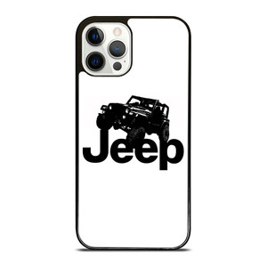 JEEP BLACK LOGO iPhone 12 Pro Case