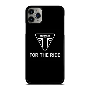 TRIUMPH FOR THE RIDE LOGO iPhone 11 Pro Max Case