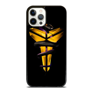 KOBE BRYANT BLACK MAMBA YELLOW iPhone 12 Pro Case KOBE BRYANT BLACK MAMBA YELLOW iPhone 12 Pro Case