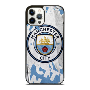 MANCHESTER CITY FOOTBALL ART LOGO iPhone 12 Pro Case