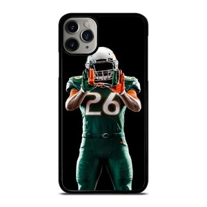 UM MIAMI HURRICANES FOOTBALL iPhone 11 Pro Max Case