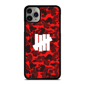 UNDEFEATED BAPE CAMO RED iPhone 11 Pro Max Case UNDEFEATED BAPE CAMO RED iPhone 11 Pro Max Case