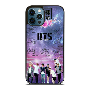 BTS VANGTAN BOYS KPOP SIGNATURE iPhone 12 Pro Max Case