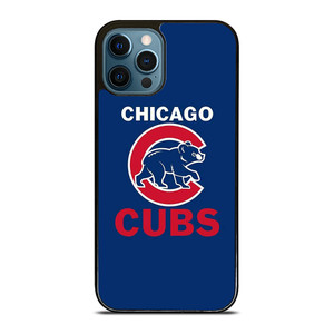 CHICAGO CUBS BLUE RED LOGO BASEBALL iPhone 12 Pro Max Case CHICAGO CUBS BLUE RED LOGO BASEBALL iPhone 12 Pro Max Case