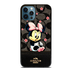 COACH NEW YORK LOGO BABY MINNIE MOUSE iPhone 12 Pro Max Case