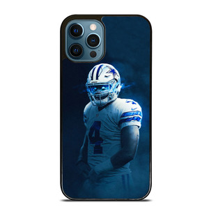 DAK PRESCOTT DALLAS COWBOYS FOOTBALL DARK iPhone 12 Pro Max Case