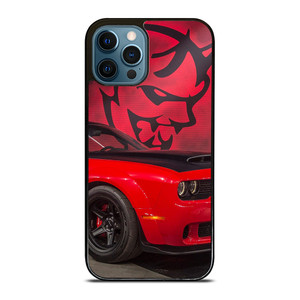 DODGE CAR DEMON LOGO RED iPhone 12 Pro Max Case DODGE CAR DEMON LOGO RED iPhone 12 Pro Max Case