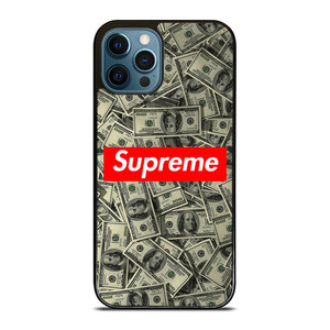 DOLLAR MONEY SUPREME iPhone 12 Pro Max Case DOLLAR MONEY SUPREME iPhone 12 Pro Max Case