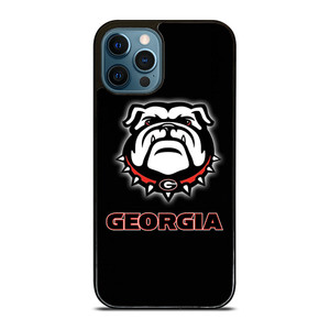 GEORGIA BULLDOGS BLACK WALL iPhone 12 Pro Max Case