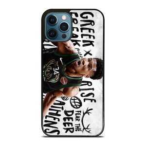 GIANNIS ANTETOKOUNMPO MILWAUKEE BUCKS WALLPAPER iPhone 12 Pro Max Case GIANNIS ANTETOKOUNMPO MILWAUKEE BUCKS WALLPAPER iPhone 12 Pro Max Case