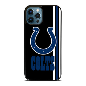 INDIANAPOLIS COLTS STRIPS LOGO NFL FOOTBALL iPhone 12 Pro Max Case