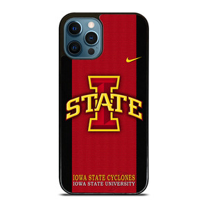 IOWA STATE CYCLONES INITIAL UNIVERSITY TEAM LOGO iPhone 12 Pro Max Case