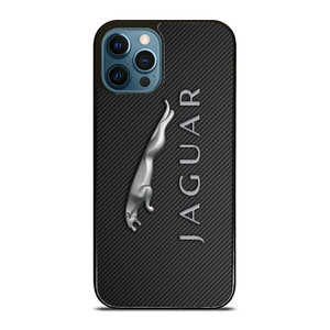 JAGUAR CAR LOGO CARBON iPhone 12 Pro Max Case