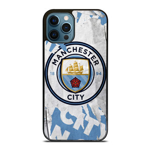 MANCHESTER CITY FOOTBALL ART LOGO iPhone 12 Pro Max Case