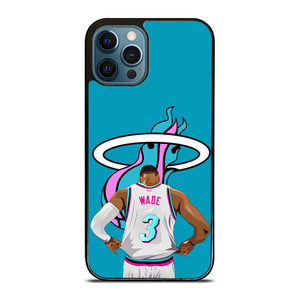 MIAMI HEAT DWYANE WADE 3 BASKETBALL iPhone 12 Pro Max Case