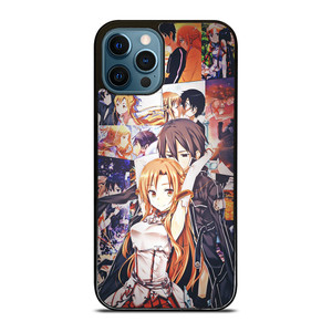 SWORD ART ONLINE KIRITO AND ASUNA LOVE iPhone 12 Pro Max Case SWORD ART ONLINE KIRITO AND ASUNA LOVE iPhone 12 Pro Max Case