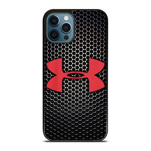 UNDER ARMOUR BLACK SYMBOL RED iPhone 12 Pro Max Case