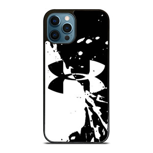 UNDER ARMOUR BLACK WHITE iPhone 12 Pro Max Case UNDER ARMOUR BLACK WHITE iPhone 12 Pro Max Case