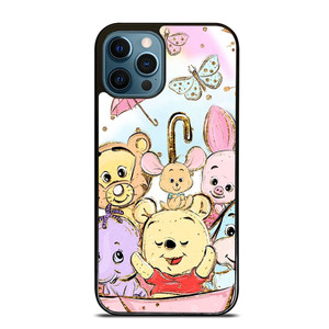 WINNIE THE POOH AND FRIENDS UMBRELA iPhone 12 Pro Max Case WINNIE THE POOH AND FRIENDS UMBRELA iPhone 12 Pro Max Case
