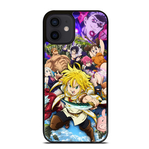 7 SEVEN DEADLY SINS ANIME CHARACTERS iPhone 12 Mini Case 7 SEVEN DEADLY SINS ANIME CHARACTERS iPhone 12 Mini Case