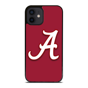 ALABAMA CRIMSON TIDE INITIAL iPhone 12 Mini Case ALABAMA CRIMSON TIDE INITIAL iPhone 12 Mini Case