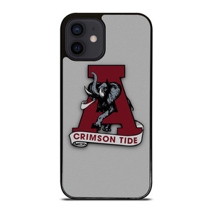 ALABAMA CRIMSON TIDE LOGO INITIAL iPhone 12 Mini Case