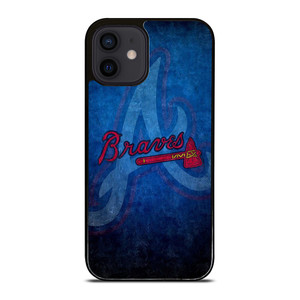 ATLANTA BRAVES A BASEBALL LOGO iPhone 12 Mini Case ATLANTA BRAVES A BASEBALL LOGO iPhone 12 Mini Case