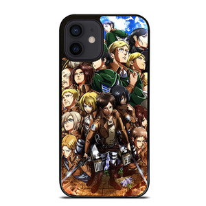 ATTACK ON TITAN ALL CHARACTERS iPhone 12 Mini Case