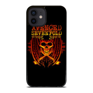 AVENGED SEVENFOLD A7X SKULL ICON iPhone 12 Mini Case AVENGED SEVENFOLD A7X SKULL ICON iPhone 12 Mini Case