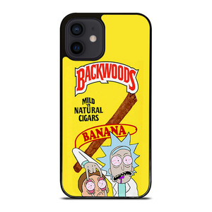 BACKWOODS RICK AND MORTY YELLOW iPhone 12 Mini Case BACKWOODS RICK AND MORTY YELLOW iPhone 12 Mini Case