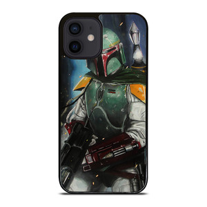 BOBA FETT STAR WARS ART iPhone 12 Mini Case BOBA FETT STAR WARS ART iPhone 12 Mini Case