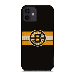 BOSTON BRUINS HOECKY TEAM EMBLEM iPhone 12 Mini Case