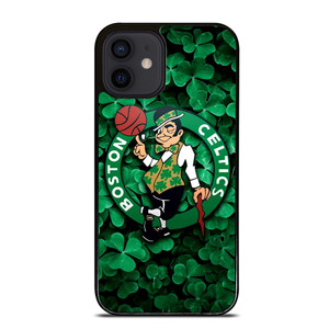 BOSTON CELTICS GREEN LOGO BASKETBALL TEAM iPhone 12 Mini Case