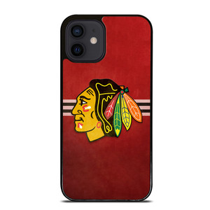 CHICAGO BLACK HAWKS RED LOGO iPhone 12 Mini Case