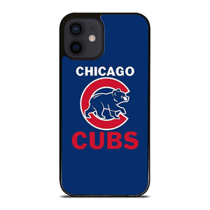 CHICAGO CUBS BLUE RED LOGO BASEBALL iPhone 12 Mini Case CHICAGO CUBS BLUE RED LOGO BASEBALL iPhone 12 Mini Case