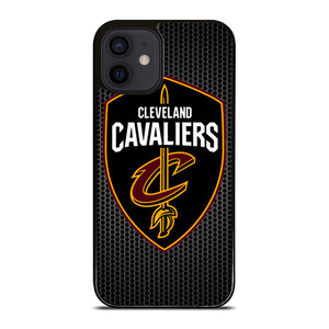 CLEVELAND CAVALIERS BASEBALL CARBON LOGO iPhone 12 Mini Case CLEVELAND CAVALIERS BASEBALL CARBON LOGO iPhone 12 Mini Case