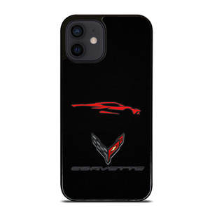 CORVETTE STINGRAY C8 CAR LOGO iPhone 12 Mini Case CORVETTE STINGRAY C8 CAR LOGO iPhone 12 Mini Case