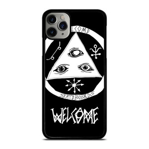 WELCOME SKATEBOARDS LOGO BLACK iPhone 11 Pro Max Case WELCOME SKATEBOARDS LOGO BLACK iPhone 11 Pro Max Case