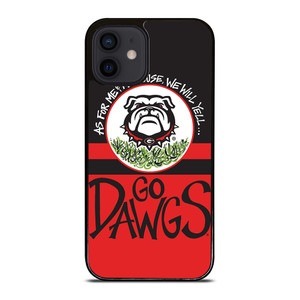 GEORGIA BULLDOGS DAWGS STRIP iPhone 12 Mini Case