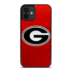 GEORGIA BULLDOGS INITIAL iPhone 12 Mini Case GEORGIA BULLDOGS INITIAL iPhone 12 Mini Case
