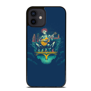 GRATEFUL DEAD SKULL GUITAR iPhone 12 Mini Case GRATEFUL DEAD SKULL GUITAR iPhone 12 Mini Case