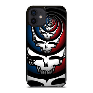 GRATEFUL DEAD SKULL ROUNDED iPhone 12 Mini Case GRATEFUL DEAD SKULL ROUNDED iPhone 12 Mini Case
