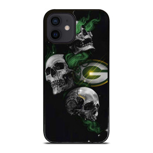 GREEN BAY PACKERS SKULLS AREA iPhone 12 Mini Case GREEN BAY PACKERS SKULLS AREA iPhone 12 Mini Case