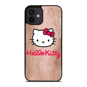 HELLO KITTY FACE WOOD iPhone 12 Mini Case HELLO KITTY FACE WOOD iPhone 12 Mini Case