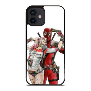 ICONIC DEADPOOL HARLEY QUINN iPhone 12 Mini Case ICONIC DEADPOOL HARLEY QUINN iPhone 12 Mini Case