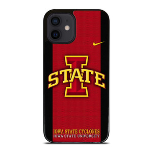 IOWA STATE CYCLONES INITIAL UNIVERSITY TEAM LOGO iPhone 12 Mini Case