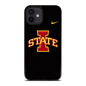 IOWA STATE FOOTBALL BLACK WALLPAPER iPhone 12 Mini Case