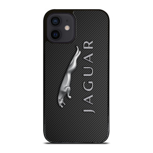 JAGUAR CAR LOGO CARBON iPhone 12 Mini Case