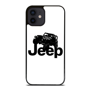 JEEP BLACK LOGO iPhone 12 Mini Case JEEP BLACK LOGO iPhone 12 Mini Case